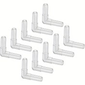 Resim 20 adet, Şeffaf Akvaryum Aksesuar Seti, Balık Tankı Aksesuarı Doğru Açıli Bağlantı, Oksijen Pompası Adaptörü, 4Mm İç Çaplı Hortum, L-Şekilli Akrilik Kontrol Valfi, Balık Tankı Hava Borusu için Uygun, Pil Olmadan 