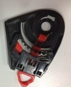 Resim Mds Md200 Çene Açılır Kask Cam Mekanizma Sol 