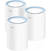 Resim CUDY M1200 3-Pack AC1200Mbps 2.4GHz/5GHz AP/RE/WISP MU-MIMO WI-FI 3'LU MESH ROUTER 