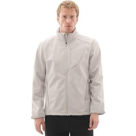 Resim Skechers M Softshell Basic Jacket Erkek Ceket Gri 