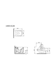 Resim Bocchi New Age Asma Rimless Klozet Mat Kaşmir Kapak Dahil 1409-011-0128 Çok Renkli 