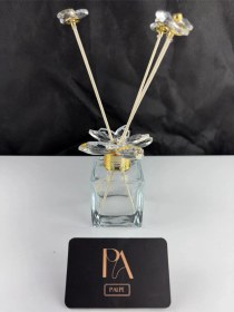 Resim Gld Kristal Koku Şişe Dekoratif Obje Biblo Süs Eşya Salon Aksesuar Tv Sehpa Masa Konsol Ofis Salon Dekor 