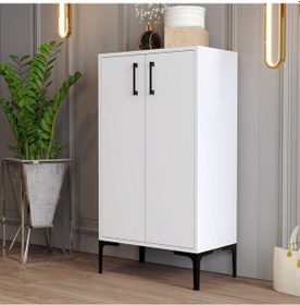 Resim Variant Prag Ayakkabılık - Beyaz / Beyaz 