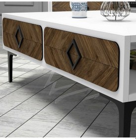 Resim Variant Samba Orta Sehpa - Beyaz 