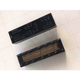 Resim G6A-434P-24V 14Pin'Li Röle Dört Enversör Kontak 24Vdc 1A 