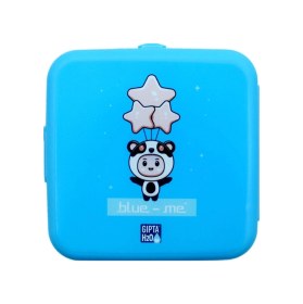 Resim Blue Me Bölmeli Plastik Beslenme Kabı 1 Lt Açık Mavi 