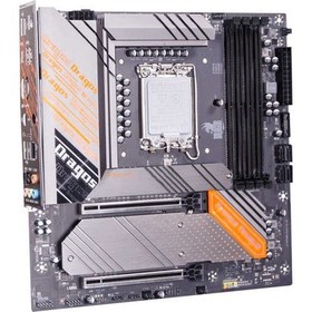 Resim Dragos Dragmode B760M D4PRO Intel B760 4000 MHz DDR4 Soket 1700 mATX Anakart 