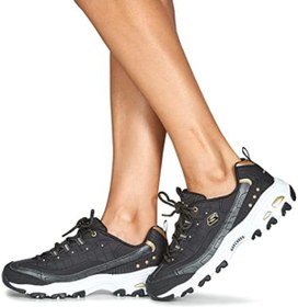 Resim Skechers D'LITES LADIES NIGHT KADIN LIFESTYLE SNEAKER149267-BKGD 149267-BKGD-BKGD 