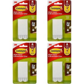 Resim 3M 17206 Command Büyük Boy Cırt Bant 4 Paket 
