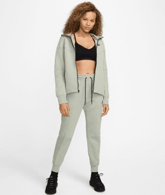 Resim Nike Sportswear Tech Fleece Mid-Rise Joggers - Yeşil / 