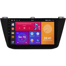 Resim Carvocal Volkswagen Tiguan Android Multimedya Sistemi (2016-2023) CRV4578XP 