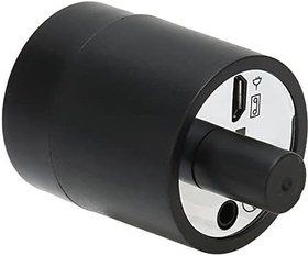 Resim Focket Ses Amplifikatörü, 200mAh Geliştirilmiş Mikrofon Sesli Kulak Dinleme Cihazı Boru Su Kaçağı için Amplifikatör, Casus Kulak Amplifikatörü Ses Dinleme Amplifikatörü Duvardan Dinleme 