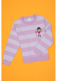 Resim U.s. Polo Assn. Kız Çocuk Lila Kazak /triko 50316302-vr034 Lıla 