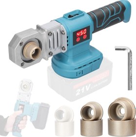 Resim Xiyyadms Akıllı Dijital Gösterge Li-ıon Ppr Boru Kaynak Makinesi - 280w Kablosuz, 350-450 C Hassas Sıcaklık Ayarlı, 20/25/30mm Uçlu 