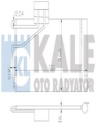 Resim KALE 387800 Klima Radyatoru Kondenser Al/al (MERCEDES-BENZ (WE628911) 