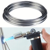Resim Alçak Sıcaklık Alüminyum Kaynak Çubukları, Metal Onarımı için Kolay Dökülen Lehimleme Tel, Toz Gerektirmez, Bakır, Demir, Alüminyum ve Paslanmaz Çelik için Uygun - Endüstriyel Güç Aracı 