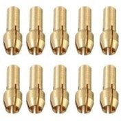 Resim rigour 10 Parça Gravür Için Pirinç Mandren Pens Seti 