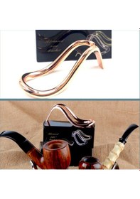 Resim Omeniv Rose Gold Renk Metal Pipo Standı (Pipo Hariçtir) 47263552 