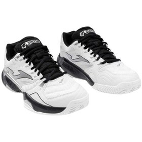 Resim Joma Tm100s2632c Erkek Tenis & Padel Siyah Beyaz Ayakkabı Beyaz 