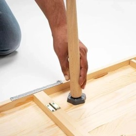 Resim Mena Rise Katlanır Kamp, Piknik ve Bahçe Masası 55X110 cm - Ham Renk 