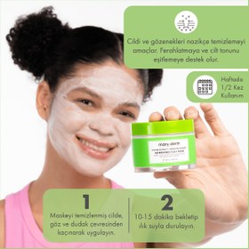 Resim MaruDerm Kil Maskesi | Kahve Özü + Yeşil Çay Özü Tazeleyici Kil Maskesi 100 ML | Tüm Cilt Tipleri | Vegan 