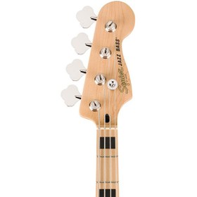 Resim Squier 0378703505 Affinity Active Jazz Bass Gitar (Olympic White) | Akçaağaç Klavye Beyaz Gövde ve Aktif Elektronik Devre 