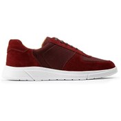 Resim Deery Hakiki Süet Bordo Sneaker Erkek Ayakkabı 