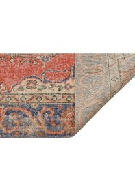 Resim Ilham Verici Vintage El Işlemeli Jüt Kilim Halı - 154x264 Cm 9953 