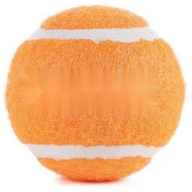 Resim markentegra Turuncu Renkli 5 cm Tenis Topu 3'lü Set - Köpekler İçin Eğlenceli Oyun Aleti 