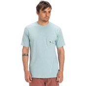 Resim Quiksilver Salt Water Pocket Erkek Mavi Tişört 