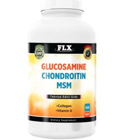 Resim Flx Glucosamine Chondroitin Msm Collagen Vitamin D 300 Tablet 