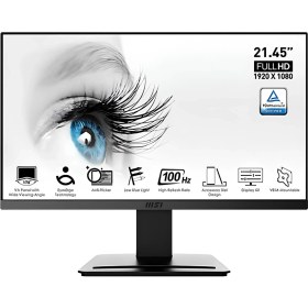 Resim MSI Pro MP223 21.5" 1ms 100Hz Anti-Glare VA Full HD FreeSync Monitör 