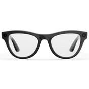 Resim Ray-Ban Meta Skyler Kameralı Yapay Zekalı Akıllı Gözlük Shiny Black Clear 52 Beden 