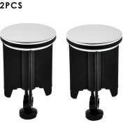 Resim Willowhaven 2 Adet Urtue Mutfak Lavabo Filtresi Siyah Pirinç Pimaş Bataryası Tıpası Pratik 