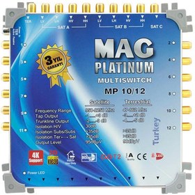 Resim MAGNESİA 10*12 SONLU UYDU SANTRALİ MAG PLATINUM 