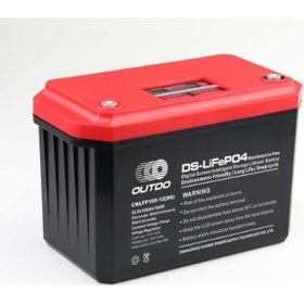 Resim Outdo 12v 100 Amper Lityum Akü 