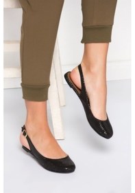 Resim Fox Shoes Siyah Kadın Babet B726105207 