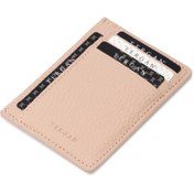 Resim Pudra Deri Unisex Kredi Kartlık - S1KK00001676-S94 