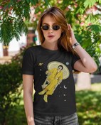 Resim Müslüm Baba Astral Seyahat Kadın Tişört 