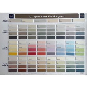 Resim Marshall Silikonlu Özel Mat Iç Cephe Boyası 15 L. 