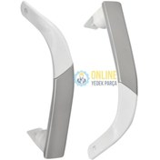 Resim Beko Uyumlu D 9430 Nme Buzdolabı Alt Ve Üst Kapı Kolu - 514505093 
