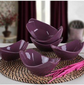 Resim Keramika Mor Sera Çerezlik 16 CM 6 Adet 