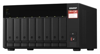 Resim Qnap Ts-873A 8Gb Ram 8 Hdd Yuvalı Siyah Nas Çoklu Depolama Ünitesi 