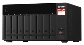 Resim Qnap Ts-873A 8Gb Ram 8 Hdd Yuvalı Siyah Nas Çoklu Depolama Ünitesi 