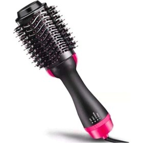 Resim Düzleştirici ve Şekillendirici Saç Fırçası, Yuvarlak Tarak, Beyaz Renk 