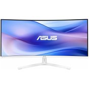 Resim Asus Vu34wcıp-w 34" 100hz 1ms Hdmı+dp+usb-c Hdr Uwqhd Va Curved Vesa Monitör 