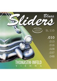 Resim Thomastik Sliders 0.10 Takım Elektro Gitar Teli Sl110 