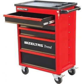 Resim İzeltaş 8244 Trend Serisi Takım Dolabı 5 Çekmeceli Dolu 93 Parça – 8244005096 