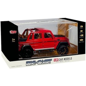 Resim Nessiworld HCL-902 Çek Bırak 1:22 Sesli ve Işıklı Metal Jeep -Vardem 