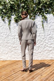 Resim TEK DÜĞMELİ BLAZER CEKET - GRİ / 42 